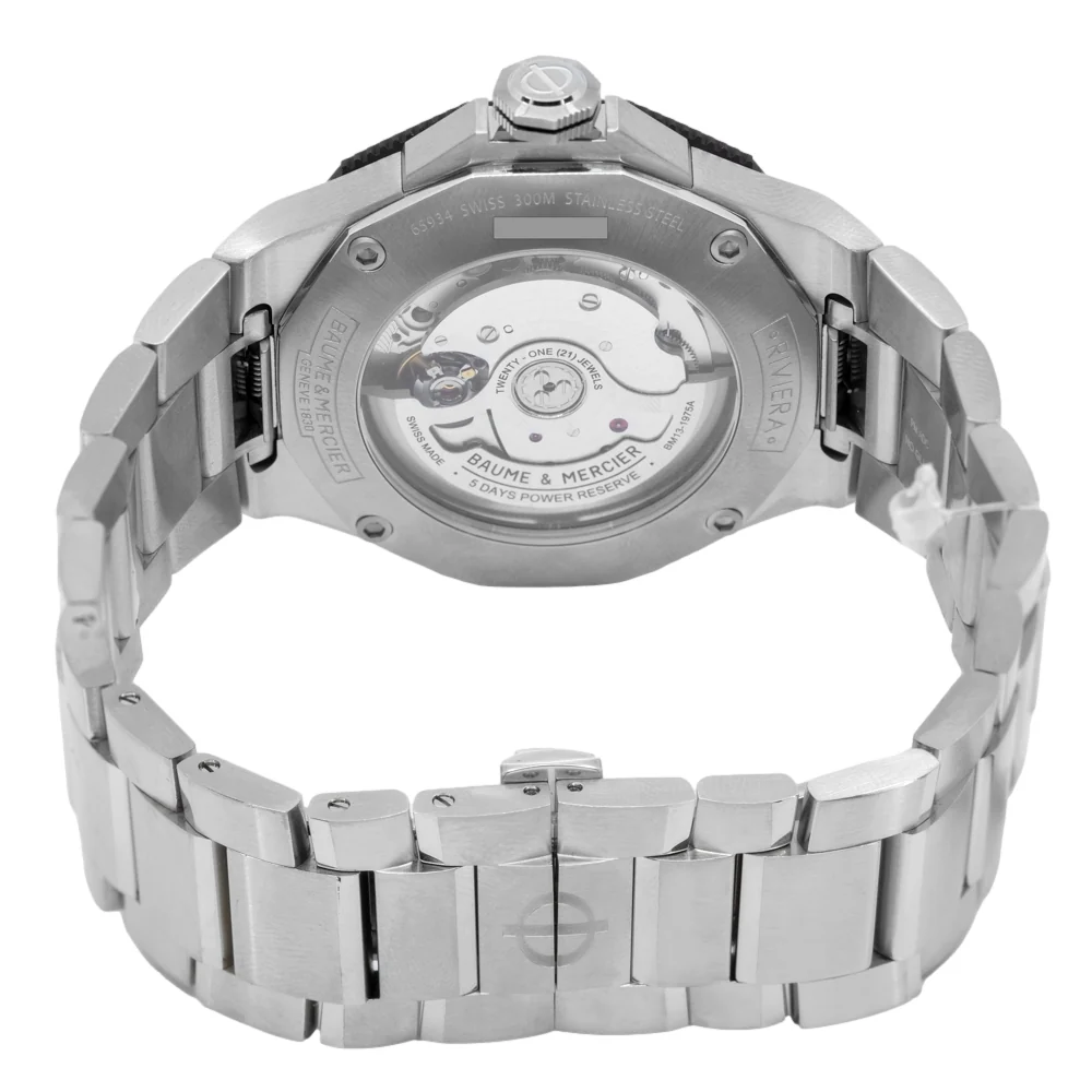 Baume & Mercier M0A10717 Riviera Automatic Men's Watch - Image 5