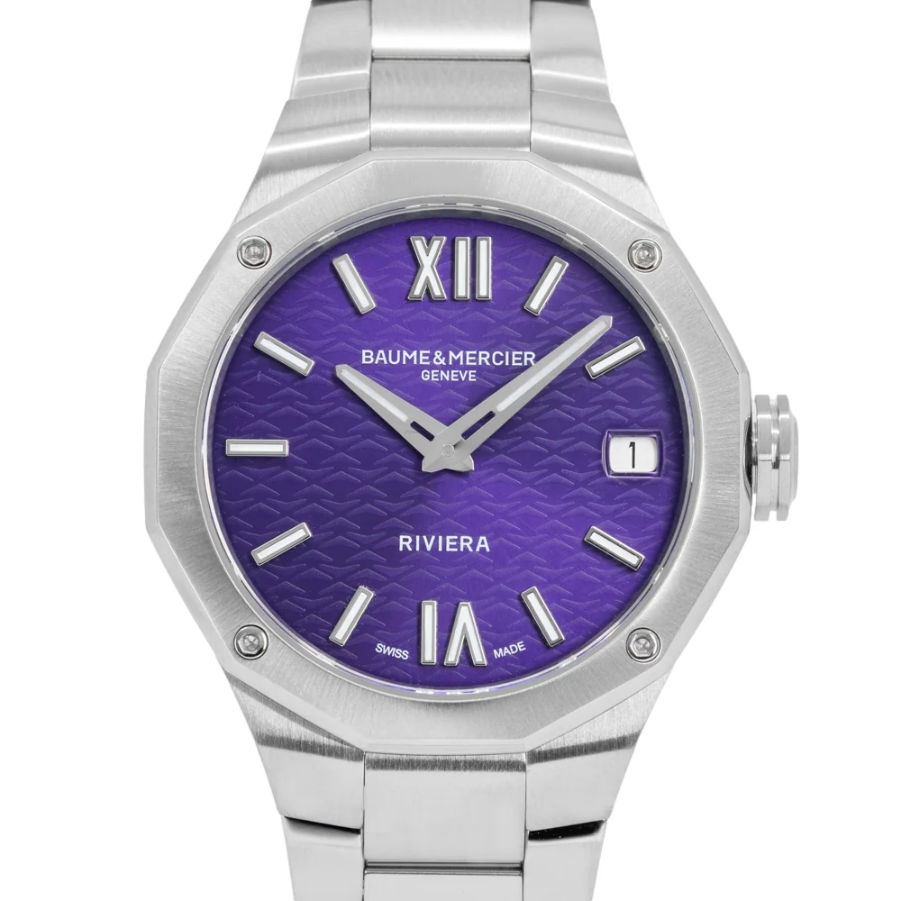 Baume & Mercier M0A10728 Riviera Quartz Woman's Watch - Image 3