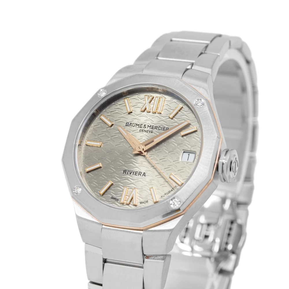 Baume & Mercier M0A10730 Riviera Automatic Woman's Watch - Image 10