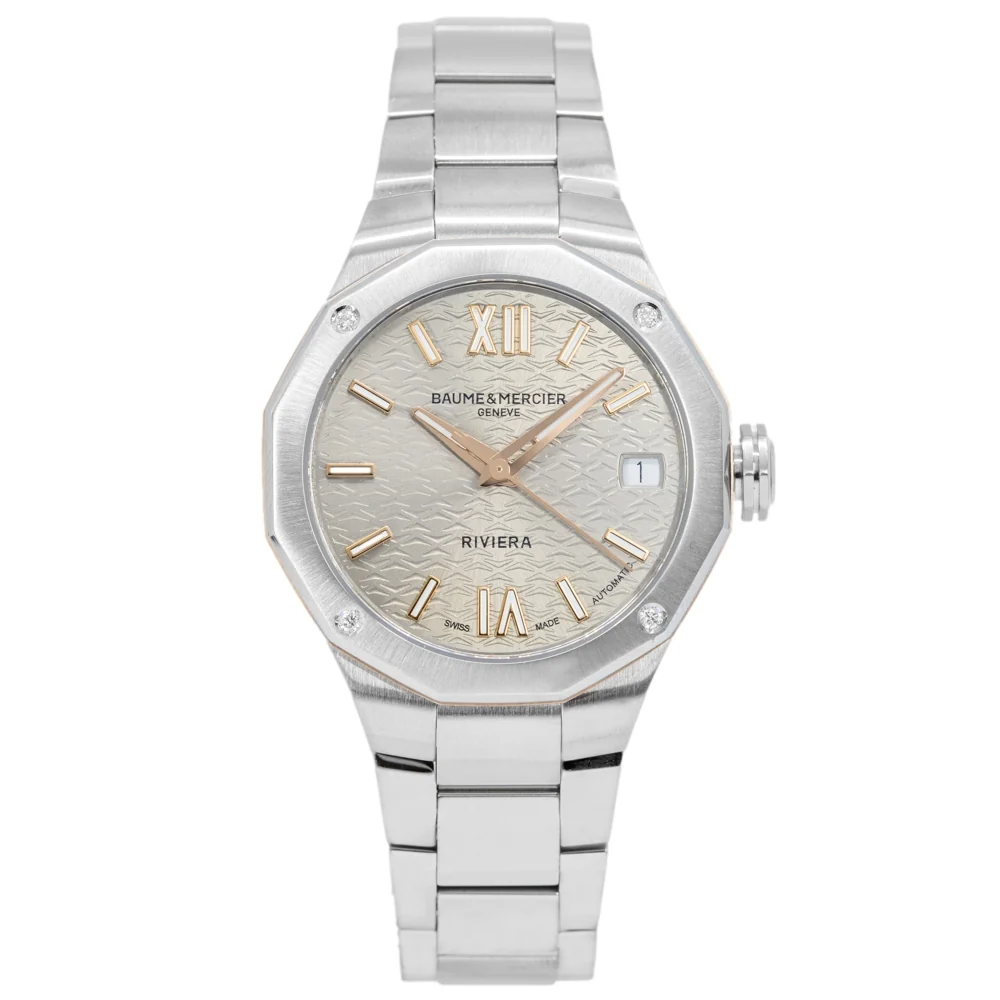 Baume & Mercier M0A10730 Riviera Automatic Woman's Watch - Image 2