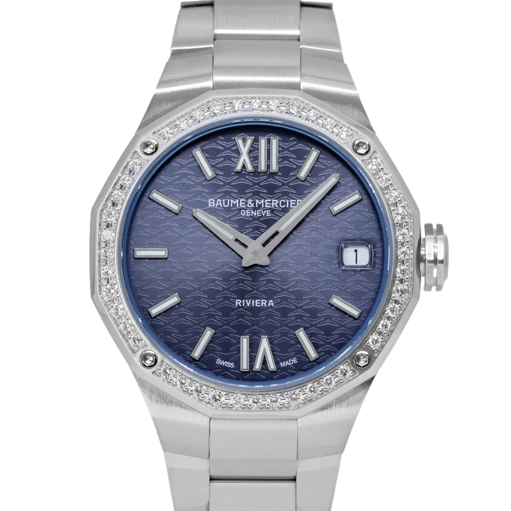 Baume & Mercier M0A10765 Riviera Quartz Woman's Watch - Image 3