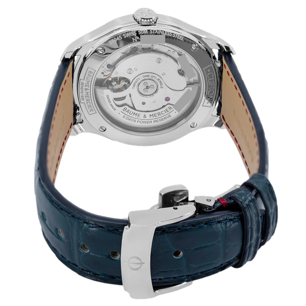 Baume & Mercier M0A10771 Clifton Automatic Men's Watch - Image 5