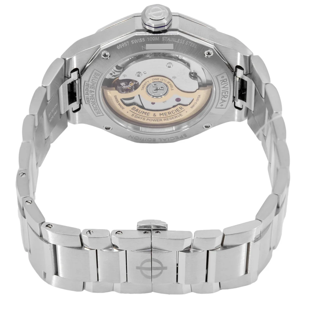 Baume & Mercier M0A10822 Riviera Automatic Men's Watch - Image 5