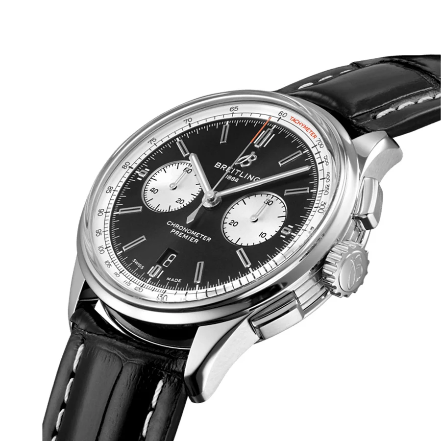 Breitling AB0118371B1P1 Premier Chrono Black Dial Watch - Image 2