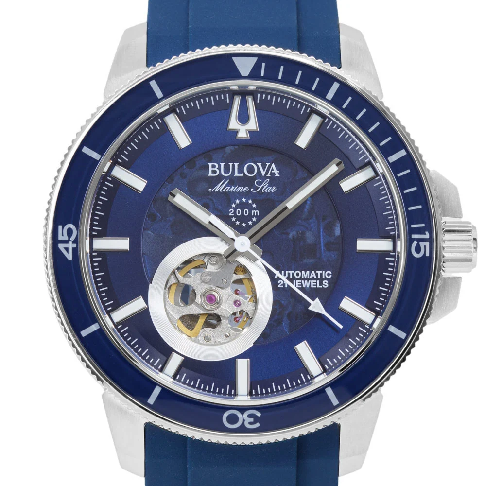 Bulova 96A303 Marine Star Automatic Men's Watch - Image 3