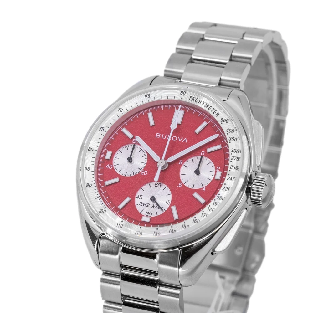 Bulova 96A316 Lunar Pilot 43.5 Mm Quartz Men's Watch - Image 4