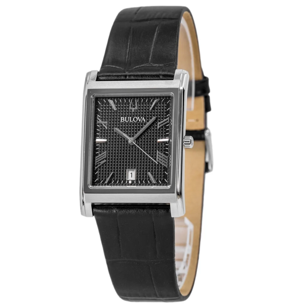 Bulova 96B445 Classic Rectangle Quartz Men's Watch