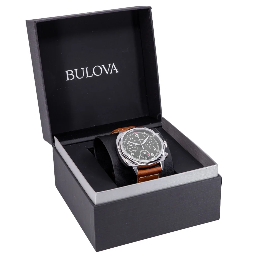 Bulova 96B482 Military Quartz Men's Watch - Image 3