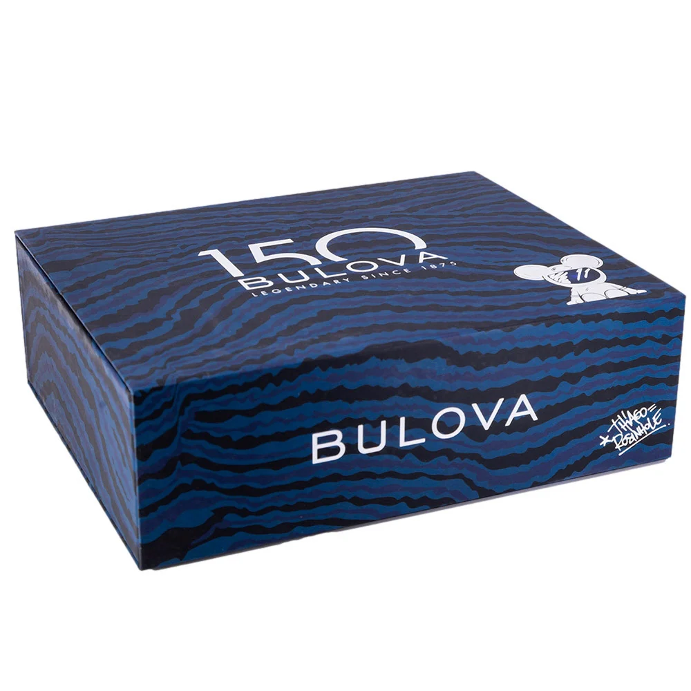 Bulova 98A329 Lunar Pilot Timascus Quartz Men's Watch - Image 7