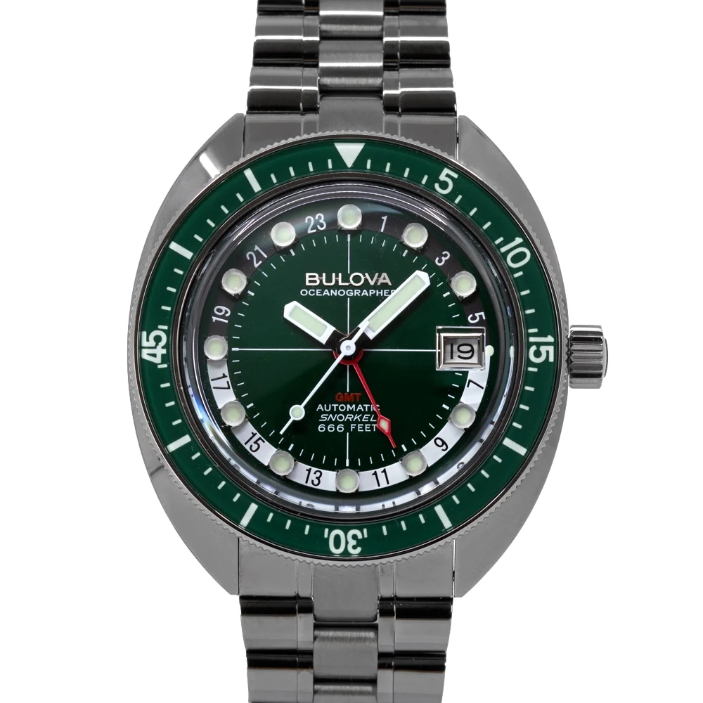 Bulova 98B415 Oceanographer Gmt Automatic Men's Watch - Image 3