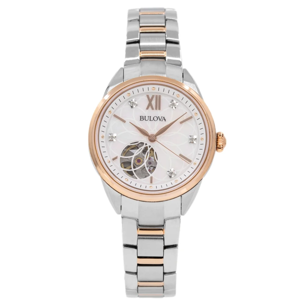 Bulova 98P170 Sutton Automatic Woman's Watch - Image 2