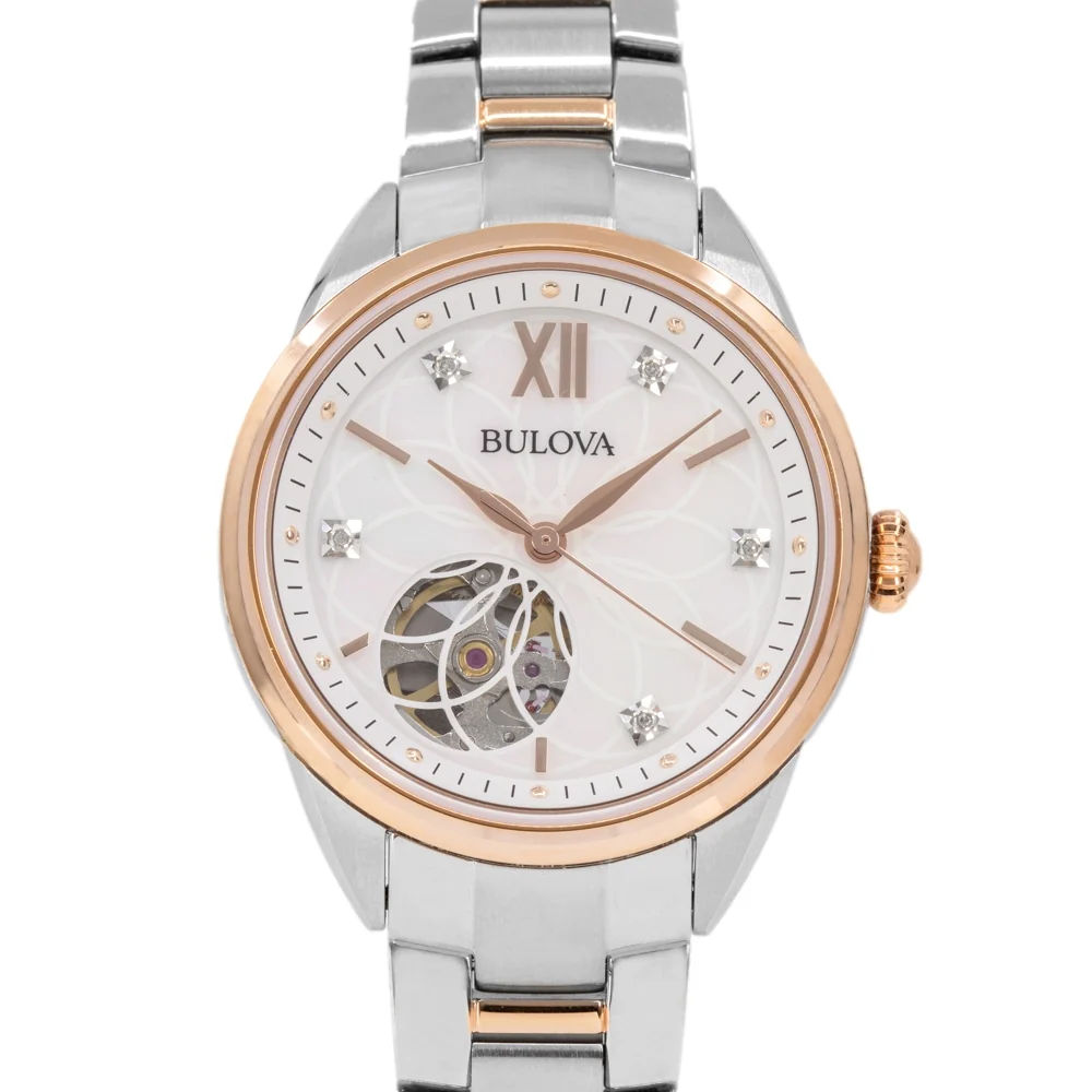 Bulova 98P170 Sutton Automatic Woman's Watch - Image 3