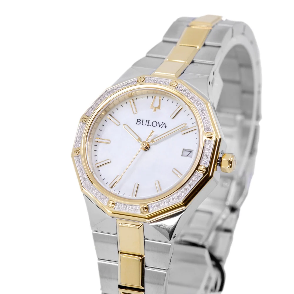 Bulova 98R299 Prestige Quartz Prestige Woman's Watch - Image 4