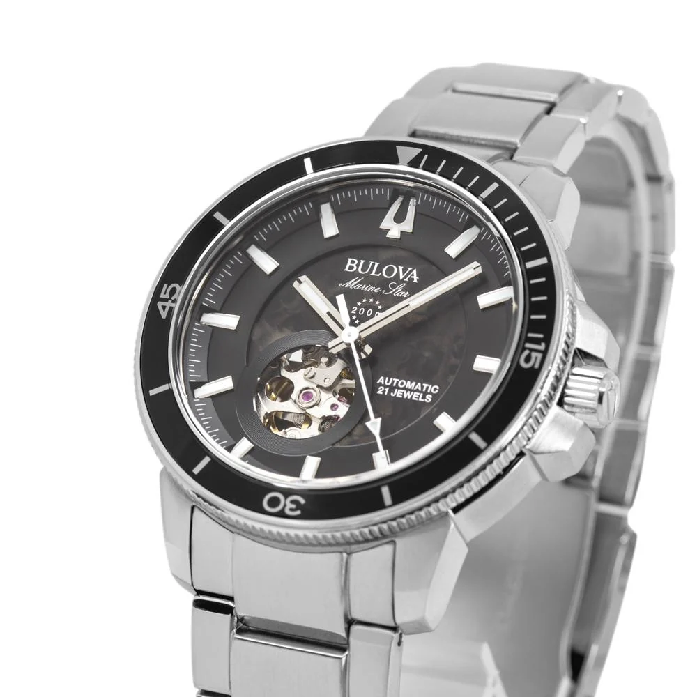 Bulova Men's 96A290 Marin Star Auto Watch - Image 10