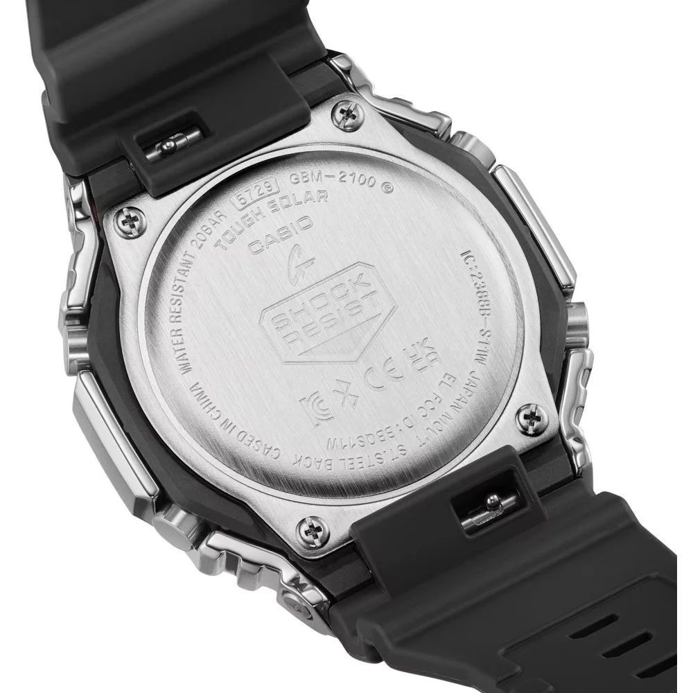 Casio GBM-2100A-1A2ER G-SHOCK Solar G-STEEL Men's Watch - Image 3