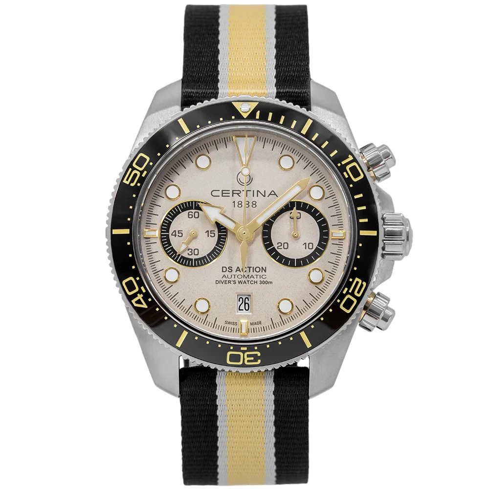 Certina C032.827.18.271.00 DS Action Automatic Diver Chrono Men's Watch - Image 2