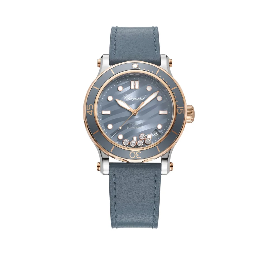 Chopard Ladies 278587-6001 Happy Ocean Diamonds Watch