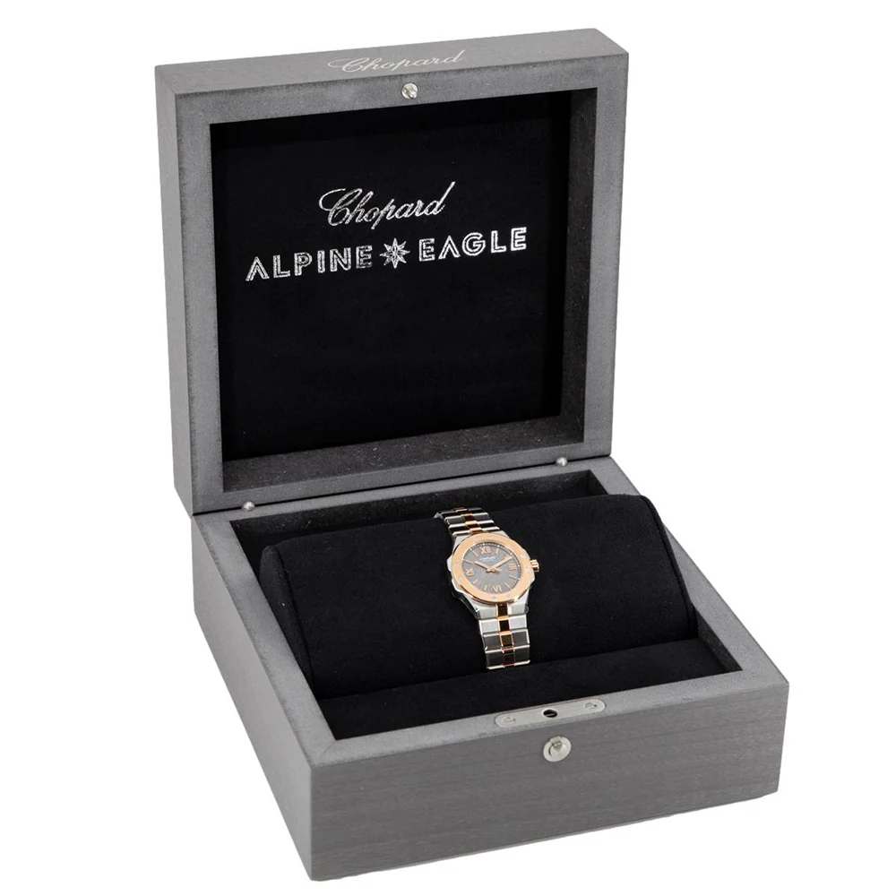 Chopard Ladies 298617-6001 Alpine Eagle 33mm Rose Gold Watch - Image 9