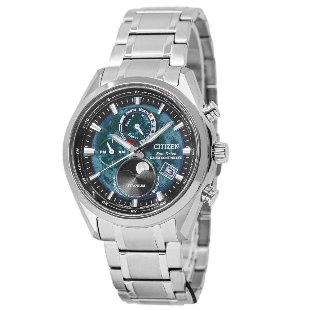 Citizen BY1010-81X Radio-controlled Moon Phase Eco-Drive