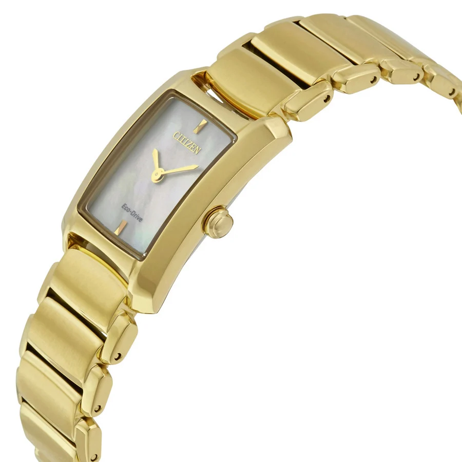 Citizen Ladies EG2973-55D Eco-Drive MoP Dial Gold Watch - Image 2