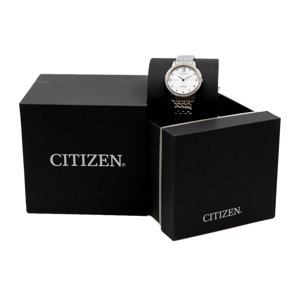 Citizen Ladies EX1480-82A Eco-Drive Diamonds - Image 5