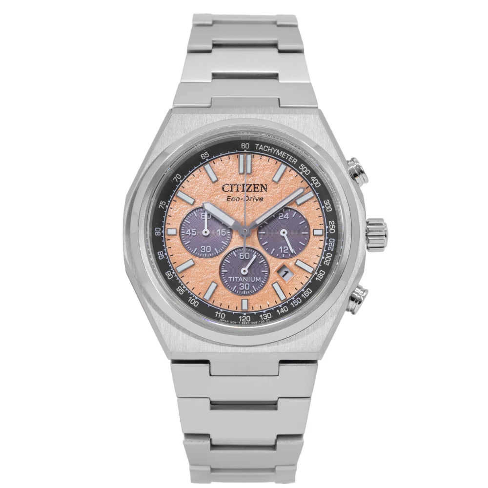 Citizen Men's CA4610-85Z Super Titanium Eco Drive Chrono - Image 3