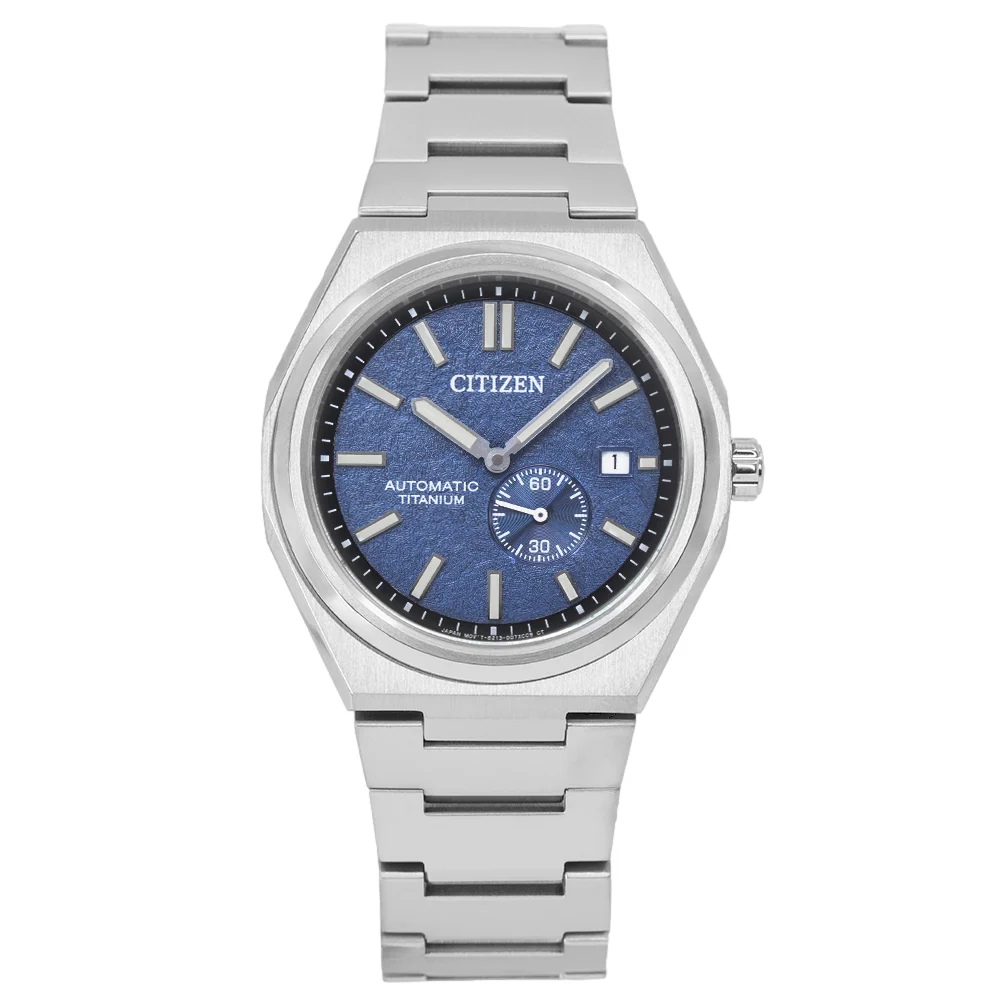 Citizen Men's NJ0180-80L Super Titanium Blue Dial Auto - Image 2