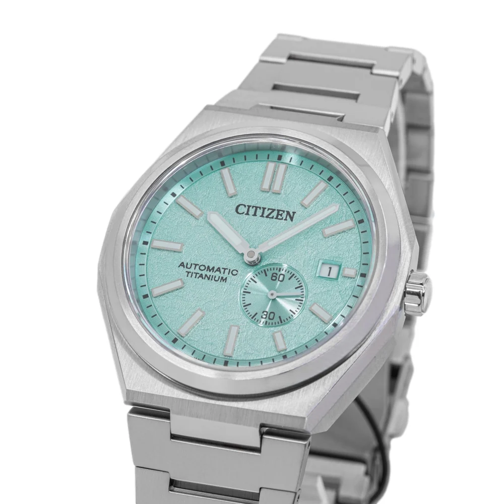 Citizen Men's NJ0180-80M Super Titanium Lightgreen Dial Auto - Image 8