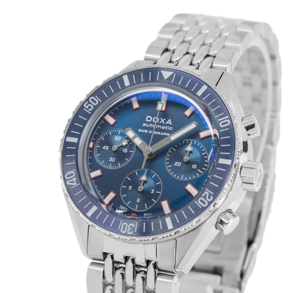 Doxa Men's 797.10.201.10 SUB 200 C-Graph II Blue Dial Auto - Image 8