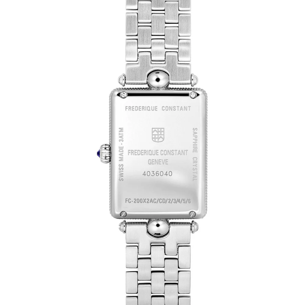 Frederique Constant FC-200MPSAL2AC6B Classics Art Déco Carrée Quartz Woman's Watch - Image 3