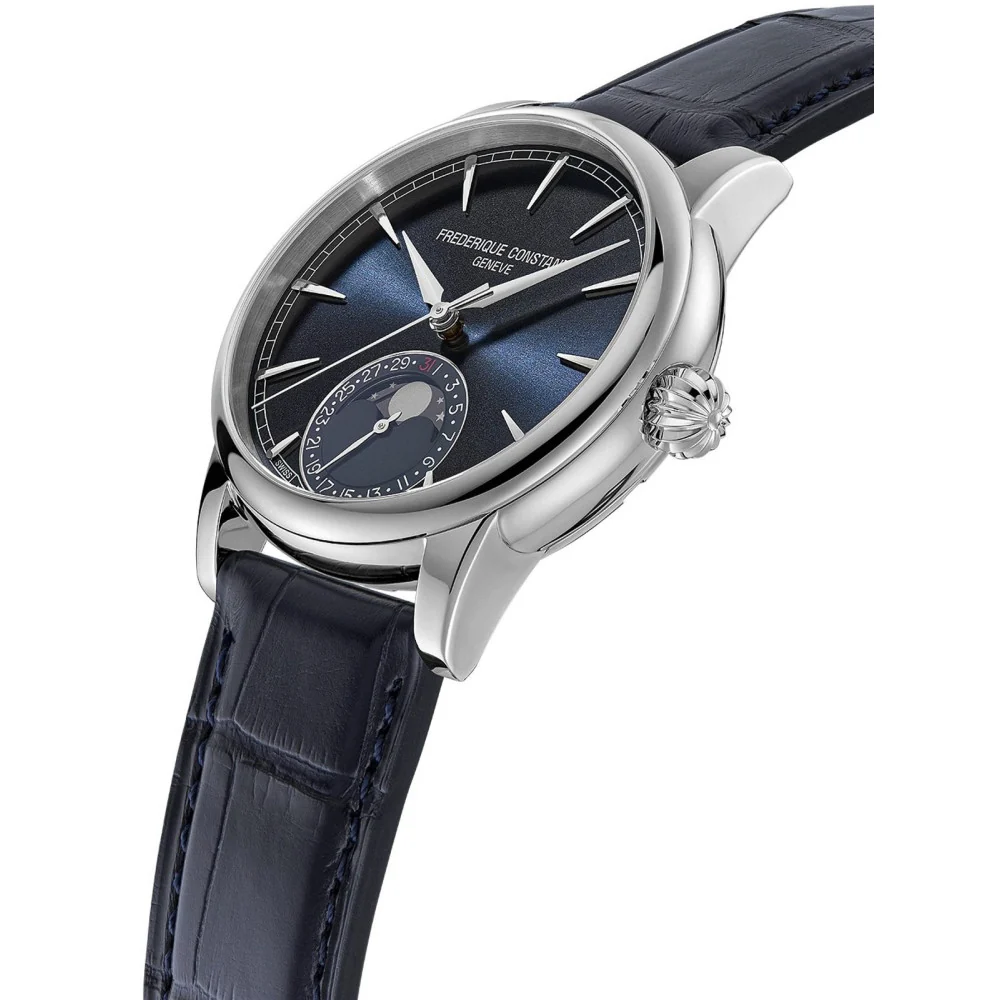 Frederique Constant FC-716N3H6 Manufacture Automatic Classic Moonphase Date Men's Watch - Image 2