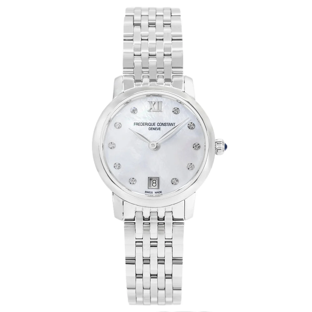 Frederique Constant Women's FC-220MPWD1S26B Slimline Quartz - Image 3