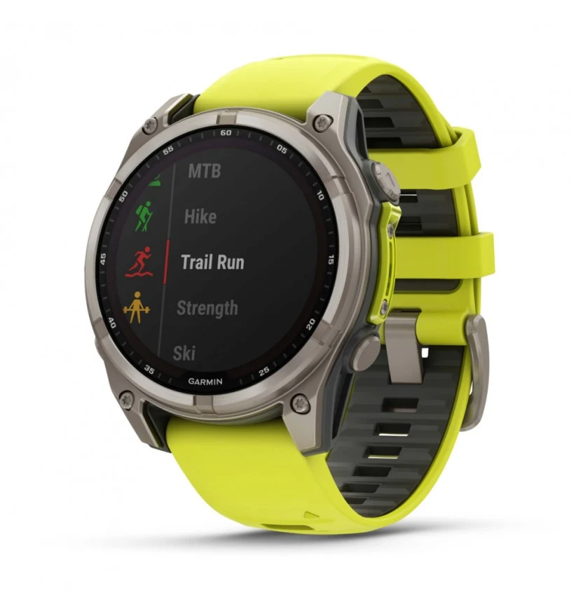Garmin 010-02906-21 Fenix 8 SOLAR- 47mm Yellow - Image 3