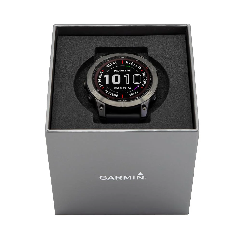 Garmin 010-02540-21 fēnix® 7 – Sapphire Solar Edition Solar Men's Watch - Image 5
