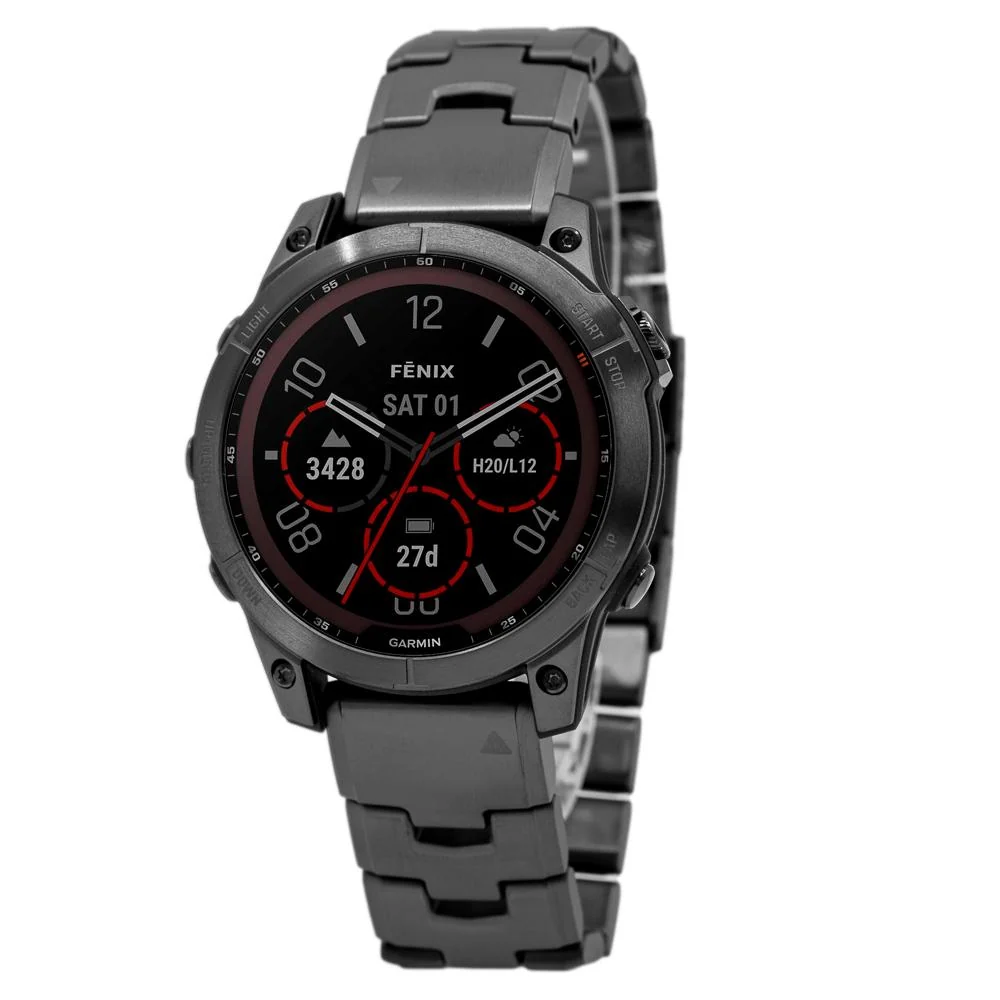 Garmin 010-02540-39 fēnix® 7 – Sapphire Solar Edition Quartz Men's Watch