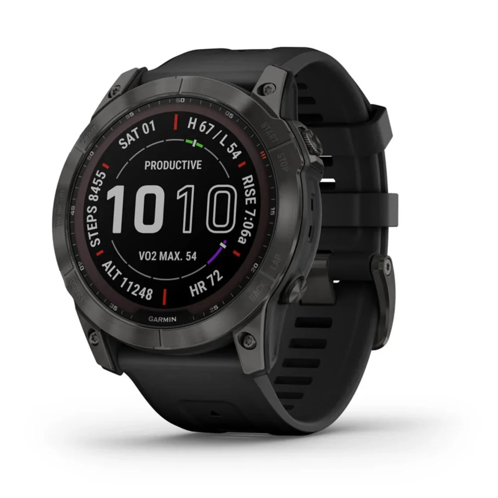 Garmin 010-02541-11 fēnix® 7X – Sapphire Solar Edition Smartwatch Men's Watch - Image 2