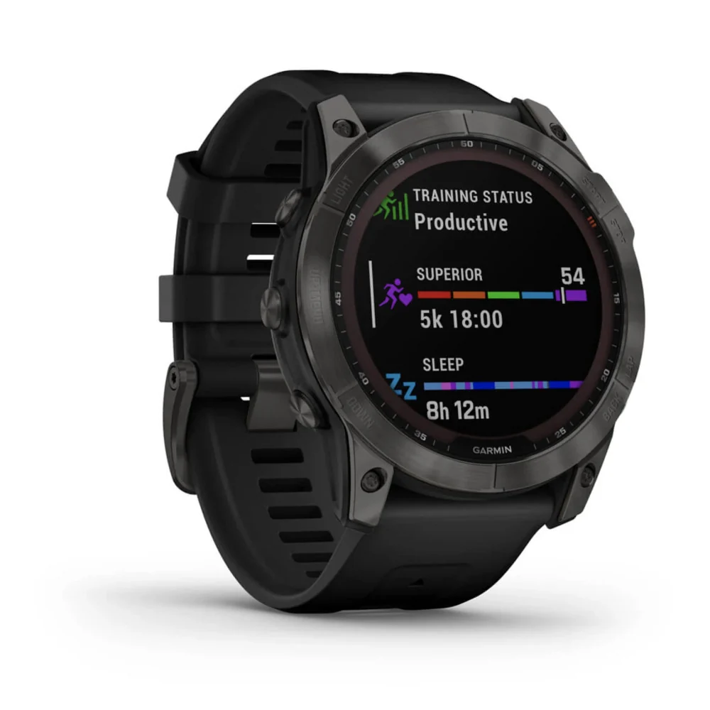 Garmin 010-02541-11 fēnix® 7X – Sapphire Solar Edition Smartwatch Men's Watch - Image 4