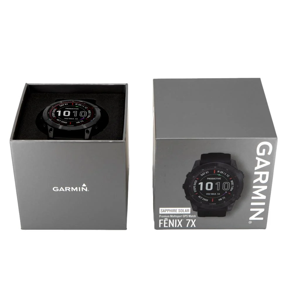 Garmin 010-02541-23 fēnix® 7X – Sapphire Solar Edition Solar Men's Watch - Image 7