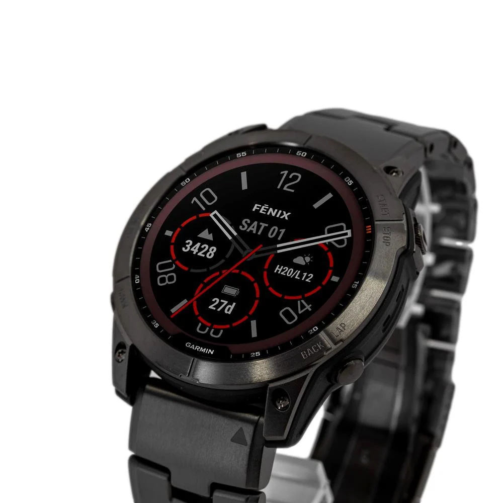 Garmin 010-02541-27 fēnix® 7X – Sapphire Solar Edition Quartz Men's Watch - Image 9