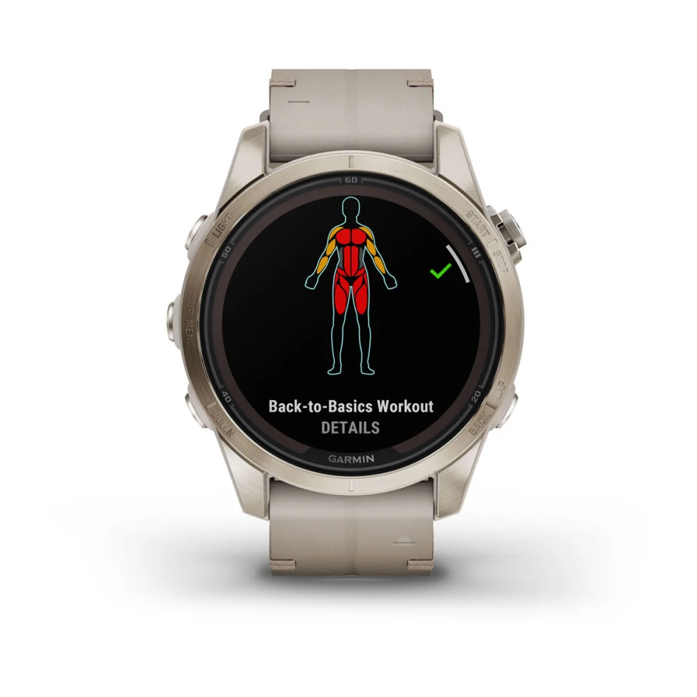 Garmin 010-02776-30 fēnix® 7S Pro – Sapphire Solar Edition Digital Men's Watch - Image 9