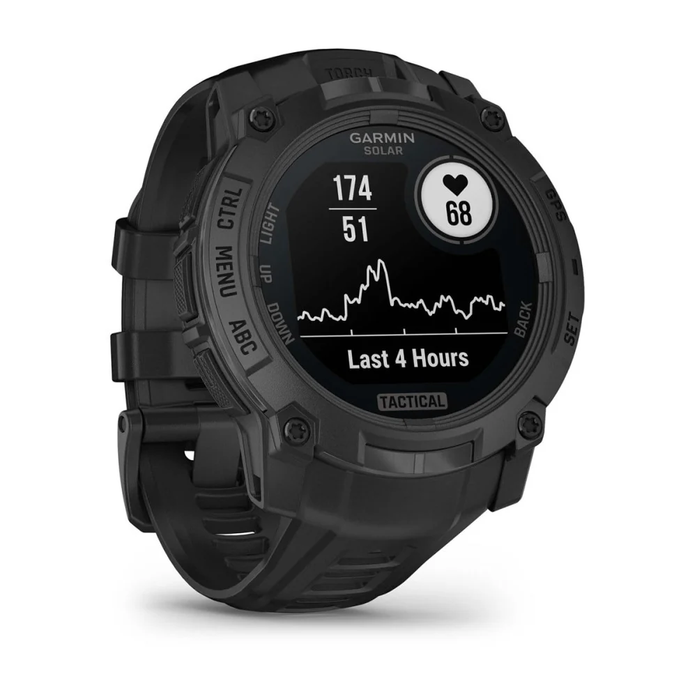 Garmin 010-02935-50 Instinct® 3 – 50 mm, Solar, Tactical Edition Quartz Men's Watch - Image 2