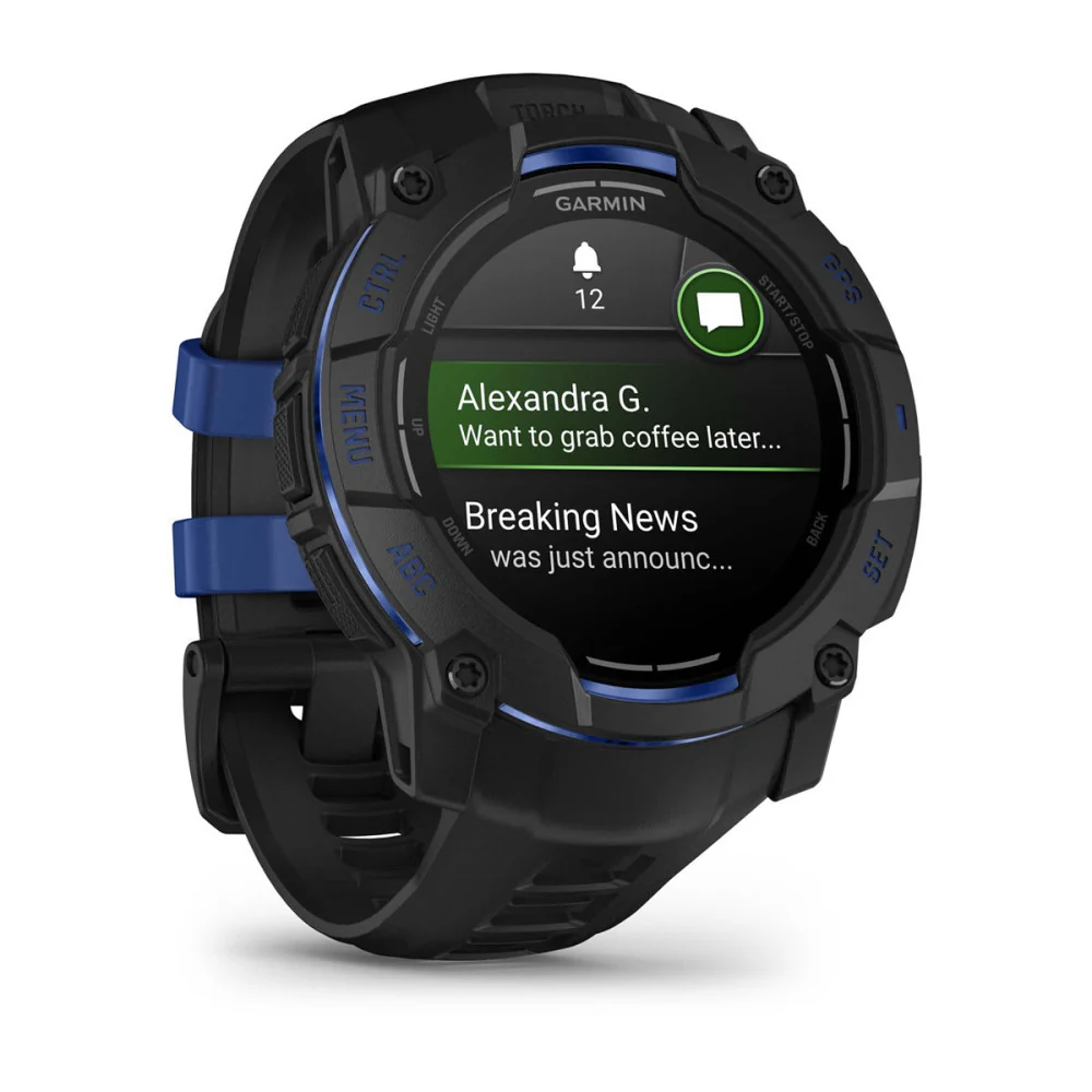 Garmin 010-03020-03 Instinct® 3 – 50 mm, AMOLED Quartz Men's Watch Limited Ed.