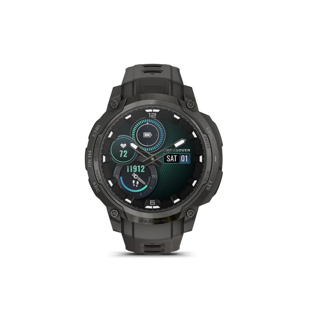 Garmin 010-03398-00 Instinct® Crossover AMOLED Quartz Men's Watch - Image 2