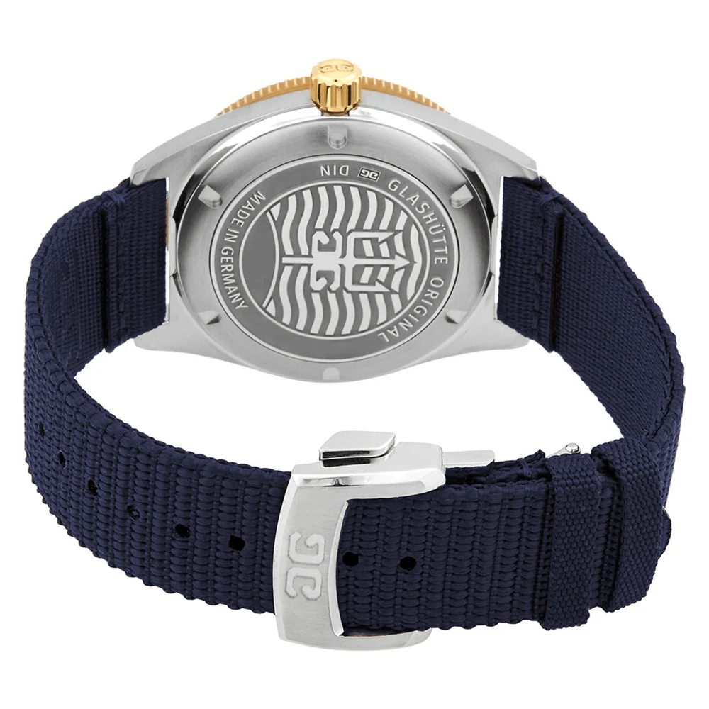 Glashütte Original 1-39-11-10-90-34 SeaQ Blue Dial Automatic - Image 3