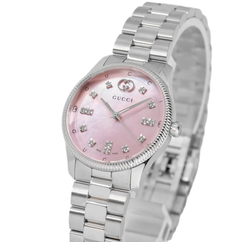 Gucci Women's YA1265062 G-Timeless 29mm Diamonds Quartz - Image 10