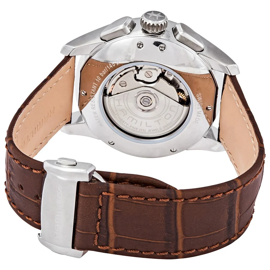 Hamilton H32586541 Jazzmaster Chronograph Blue Dial Watch - Image 2