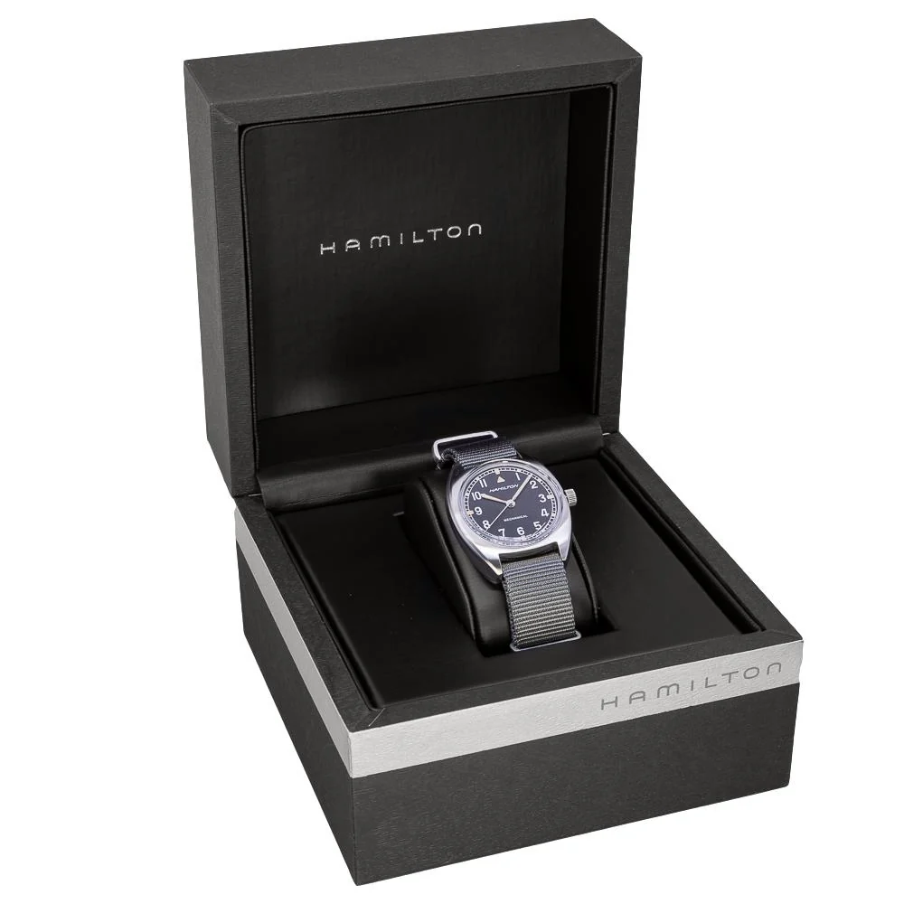 Hamilton H76419931 Khaki Pilot Pioneer Black Dial Watch - Image 8