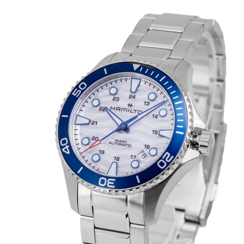 Hamilton H82425110 Khaki Navy Automatic Men's Watch - Image 4