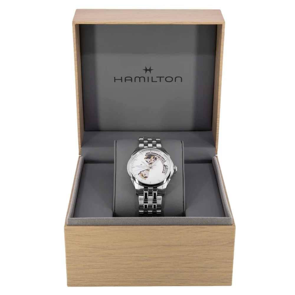 Hamilton Ladies H32215190 Jazzmaster Open Heart 36mm Auto - Image 8