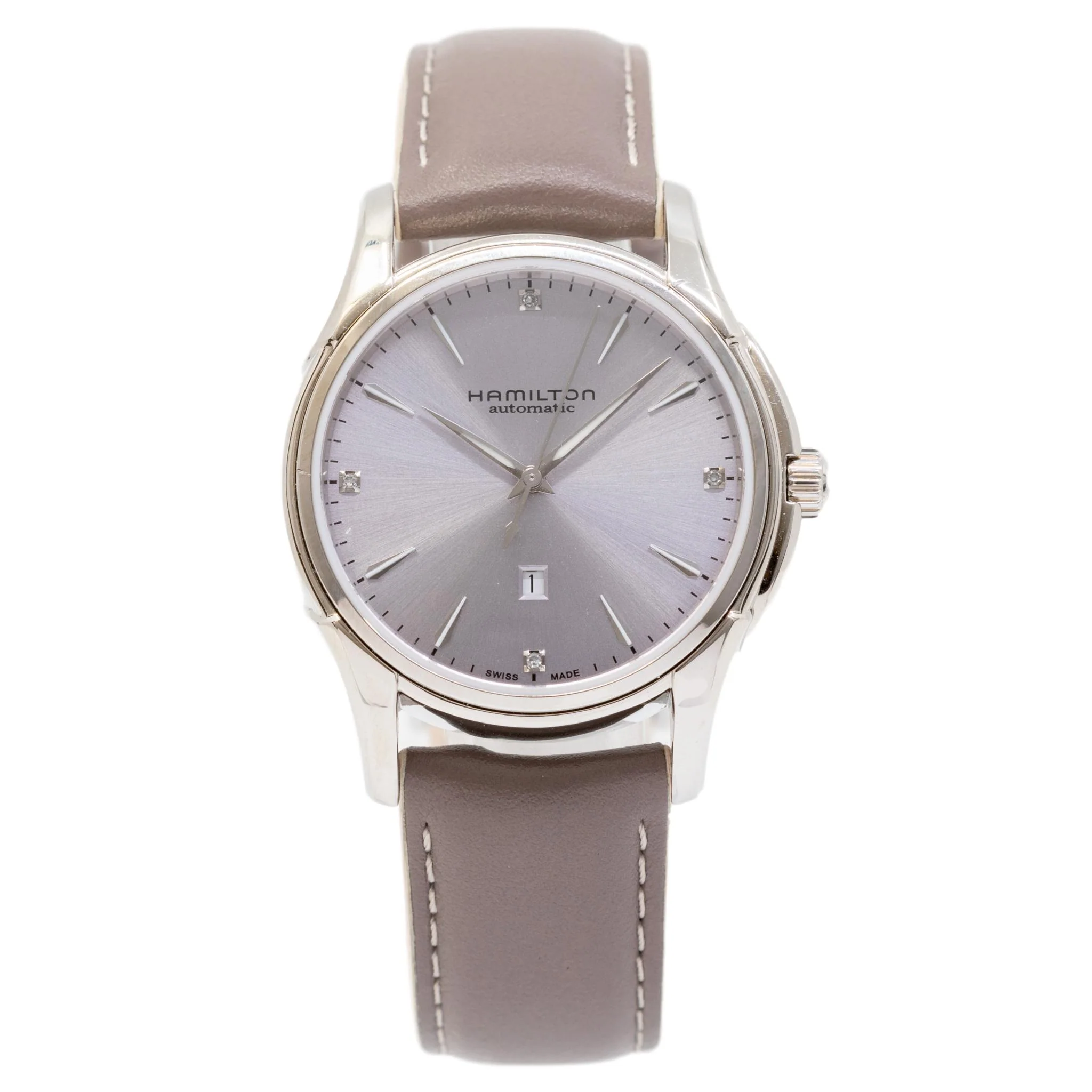 Hamilton Ladies H32315891 Jazzmaster Viewmatic Auto Watch - Image 2